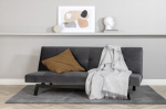 Sofa-lova Bodil, 80x180x55 cm, tamsiai pilka