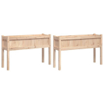 Sodo loveliai, 2 vnt, 110x31x70 cm