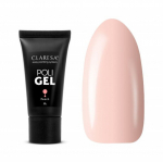 Nagų lakas - Claresa Poli Gel Peach, 30 g