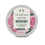 Kūno sviestas normaliai odai The Body Shop British Rose, 50 ml