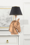 Stalo lempa Horse - Black, Gold