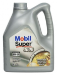 Mobil Super 3000 OW-20, variklių alyva, 4L