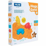 Žaidimų rinkinys - Milanas - 917545 - Magi&scaron;kas smėlis - 453g - 3 formelės - Nuo 5 metų