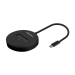 AISENS - ASUC-M2D013-BK - USB-C dokas M.2 (NGFF) Asuc-M2D013-Bk SATA/NVMe A USB3.1 Gen2, Juodas
