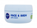 Veido ir kūno kremas Nivea Baby Face & Body Soft Cream, 200 ml