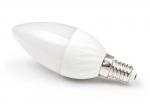 LED lemputė E14 8W C37 - &Scaron;altai balta (6000K)