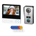 Ceti Full HD video domofonas, RFID