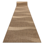 Kilimėliai sizalis FLOORLUX dizainas 20212 kava / mais 70 cm