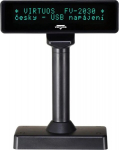 Virtuos VFD FV-2030B juodas, USB