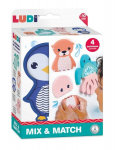 Maudymosi žaislas Ludi Sudėk ir prilipink