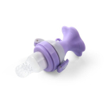 Kieto maisto kramtukas BabyOno Gėlė 1542, violetinis