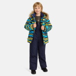 Huppa Berniukų žieminis komplektas WINTER, blue pattern/ navy