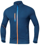 Megztinis su užtrauktuku CREATRON mėlynas