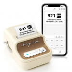 Niimbot B21, NIIMBOT B21 Bluetooth terminis spausdintuvas BEIG-GOLD Etiketės
