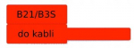 .NIIMBOT B21/B3S kabelių etiketės 25*38mm 100vnt.