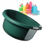 Plastikinis dubuo 8L apvalus baseinas žalias