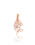 Kulonas &ldquo;Golden Rose&rdquo; i&scaron; raudonojo 585 prabos aukso DS01K703