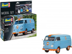 Revell - Volkswagen T1 panel van (Gulf Decoration) dovanų komplektas, 1/24, 67726