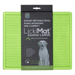 LICKIMAT - Dog lick mat Soother Xl Green 30,5X25,5Cm - (645.5392)