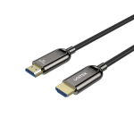 UNITEK Optinis HDMI 2.1 Aktyvus Kabelis 8K / 4K 144Hz 30m - Juodas, 24 mėn. garantija