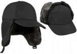 Fox Outdoor, Žieminė kepurė "Trapper", juoda