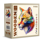 Medinis dėlionė - WOODEN CITY - RY&Scaron;KUS PUMA - 165 dalys - 10 metų ir daugiau - Tema Gyvūnai