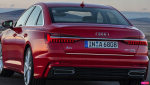 Audi A6 C8 Sedanas CHROM Chromuota juosta galinėms durelėms