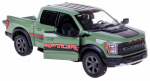 Ford F-150 Raptor 2022 Kinsmart modelis 1:46, žalias