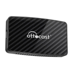Adapteris - Ottocast CA400-S 4-in-1 Carplay/Android adapter, Plug-and-Play, juodas