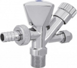 Invena kombinuotas mini vožtuvas 1/2*3/4*3/8