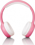 Lenco ant ausų ausinės su Bluetooth vaikams, rožinė, Lenco on-ear austiņas ar Bluetooth bērniem, rozā