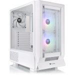 PC korpusas - Thermaltake - Ceres 350 MX Snow White - RGB - Temperuotas stiklas - Vidutinė bok&scaron;tas