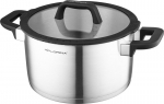 Chef 24cm 6l nerūdijančio plieno puodas florina