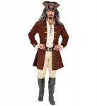 Piratų kapitono kostiumas XL/XXL (vyri&scaron;kas kaftanas)