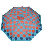 Automatinis skėtis, atsparus vėjui, dizainas: orange-dots, PARASOL