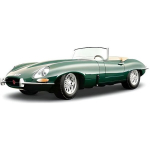 BURAGO Metalinė ma&scaron;ina Jaguar Type E Cabriolet 1961, 1/18 mastelyje