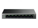 TP-Link LiteWave LS108GP 8 prievadų nesaugomas PoE palaikantis Gigabit Ethernet komutatorius, juodas