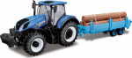 Traktorius New Holland T7.315 su priekaba 1:32 Bburago