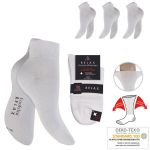 Unisex medicininės pusilgės kojinės Footstar 71001, baltos