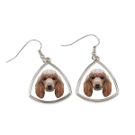 Pudelis geometrinis auskaras Art-Dog, XS