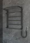 Elektrinis rank&scaron;luosčių džiovintuvas su lentyna Cascade 6 Juodas 530x610 mm 127 W