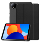 iLike Tri-Fold Eco-Leather Stand Case Xiaomi Redmi Pad SE 8.7" (2024) Juoda
