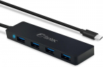 Fantec 2569 Ump-4u31-c universalus 4x Usb &scaron;akotuvas su Usb Type-c jungtimi