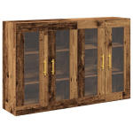 vidaXL Sieniniai baldai 2 pcs Senovinis medis 69,5 x 34 x 90 cm