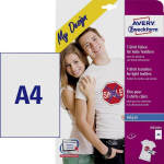 Avery Zweckform Perkeliamieji Lipdukai Tekstilei (a4, 5 lapai)