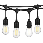 Lauko girlianda, 30W, 15 metrų, 15 lempučių, IP65
