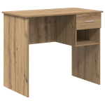 Stalas su Saugojimu Amatininko Ąžuolas 90x49.5x75 cm Perdirbta Mediena