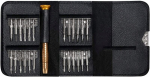 Precizinių atsuktuvų rinkinys 25W1 Torx atsuktuvų antgaliai, skirti remontui, 10,5 cm x 6,5 cm x 2,5 cm