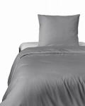 Grynos medvilnės Makosatin patalynė 140x200 &scaron;viesiai pilka Premium