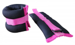 Svoriai ant rie&scaron;ų ir kojų SANRO 2x0,3kg Juoda, -